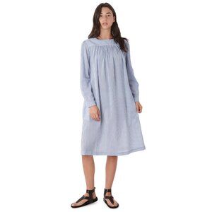 A.P.C. "Cassie" Striped Blue Cotton Dress, size 38 (fits like size 6 US) *AS IS*